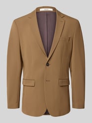 Marynarka do garnituru o kroju slim fit z dodatkiem wiskozy model ‘LIAM’ od Selected - 37