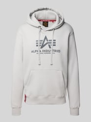 Hoodie met labelprint van Alpha Industries - 37