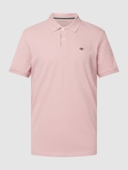 Poloshirt im unifarbenen Design Modell 'BASIC' von Tom Tailor Lila - 11