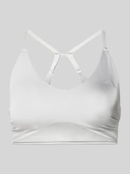 Biustonosz sportowy z detal z logo model 'OPT ESS LBRA' od adidas Sportswear - 6