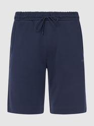 Shorts mit Label-Detail von BOSS Green Blau - 47