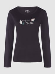 Longsleeve mit Print  von LASCANA Schwarz - 41