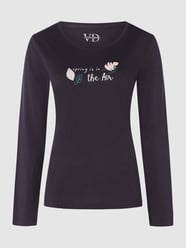 Longsleeve mit Print  von LASCANA Schwarz - 23