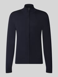 Slim Fit Strickjacke aus Viskose-Mix mit Stehkragen von MCNEAL - 31