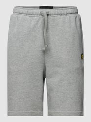 Sweatshorts met tunnelkoord van Lyle & Scott Grijs - 16