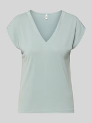 T-shirt o kroju loose fit z mieszanki modalu model 'FREE' od ONLY - 21