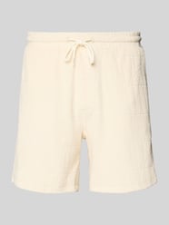 Regular Fit Badehose mit Strukturmuster Modell 'Tony' von Shiwi - 38
