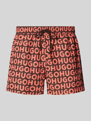 Badehose mit Tunnelzug Modell 'KALY' von HUGO Orange - 44