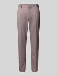 Spodnie garniturowe o kroju regular fit z dodatkiem wiskozy Model 'Rick' od Pierre Cardin - 16