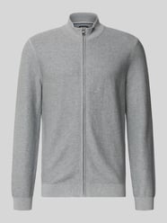Strickjacke mit Strukturmuster von OLYMP Level Five - 24