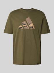 Regular Fit T-Shirt aus reiner Baumwolle mit Logo-Print von adidas Sportswear - 32