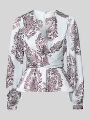 Blouse met peplumzoom model 'Rista' van Neo Noir - 14