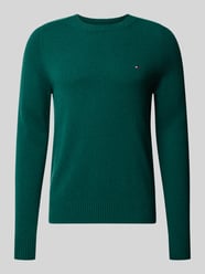 Sweter o kroju regular fit z mieszanki wełny jagnięcej od Tommy Hilfiger - 19