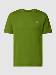 T-Shirt mit Label-Print von Marc O'Polo Grün - 43