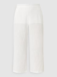 Culotte van linnen van Emily Van den Bergh Wit - 30