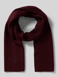 Schal mit Label-Stitching von Polo Ralph Lauren Bordeaux - 19