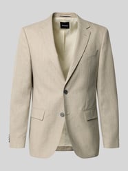 Regular Fit Anzugsakko aus Leinen-Mix Modell 'JASPER' von BOSS Beige - 7