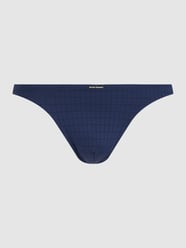String mit Stretch-Anteil Modell 'Check Line' von Bruno Banani Blau / Türkis - 48
