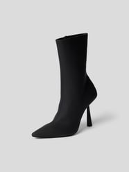Stiefeletten mit Trichterabsatz von Gia Borghini Grau / Schwarz - 10