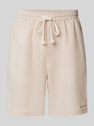 Loose Fit Shorts aus Leinen-Baumwoll-Mix von ANOTHER COTTON LAB Beige - 39