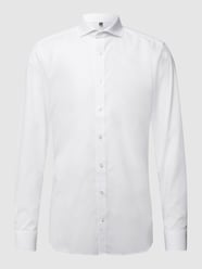 Slim Fit Business-Hemd aus Popeline von OLYMP Level Five Weiß - 39