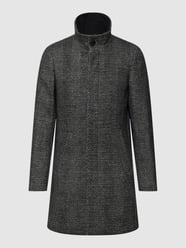 Mantel mit Allover-Muster Modell 'MAHarvey' von Matinique Grau - 28
