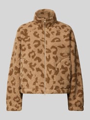 Bluza polarowa z dwukierunkowym zamkiem błyskawicznym model 'CUDDLE' od NOISY MAY® - 17