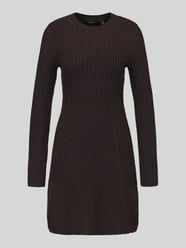 Regular fit tricotjurk met ronde hals model 'JOSANNA' van VERO MODA - 5