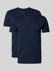Slim fit T-shirt met siernaden - vochtregulerend van Mey - 3