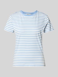 Boxy Fit T-Shirt mit Streifenmuster von Tom Tailor Denim - 35