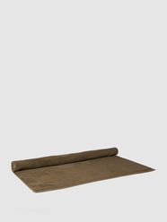 Strandlaken met labeldetail, model 'Beach Towel solid' van BOSS Groen - 4