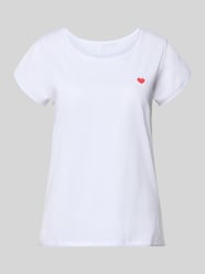 T-Shirt mit Stitching und Rundhalsausschnitt von Christian Berg Woman - 33