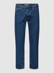 Straight Fit Jeans im 5-Pocket-Design von Colours & Sons Blau - 32