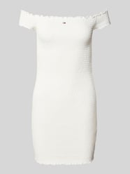 Slim Fit Bodycon-Minikleid mit Carmen-Ausschnitt von Tommy Jeans - 6