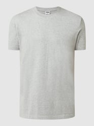 T-shirt z bawełny  od URBAN CLASSICS Szary - 26