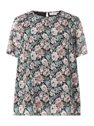 PLUS SIZE Blusenshirt aus Chiffon Modell 'Solva' von ONLY CARMAKOMA Schwarz - 2