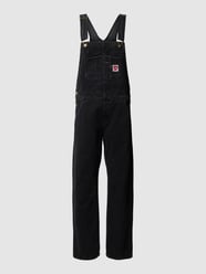 Latzhose mit Label-Patch von Carhartt Work In Progress Schwarz - 47