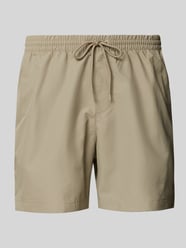 Badehose mit Label-Print von Calvin Klein Underwear Beige - 31