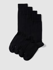 Socken mit Label-Detail im 4er-Pack von BOSS Schwarz - 36