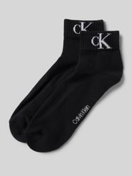 Socken mit Logo-Stitching im 2er-Pack von Calvin Klein Jeans Schwarz - 6