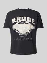 T-Shirt mit großem Frontprint von RHUDE - 23