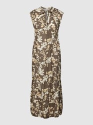 Blusenkleid mit Allover-Muster von Marc O'Polo Braun - 21