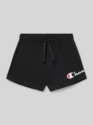Regular fit sweatshorts met labelprint van CHAMPION - 6