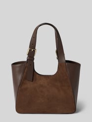 Tote tas van echt kalfsleer model 'Dora' van FURLA - 4