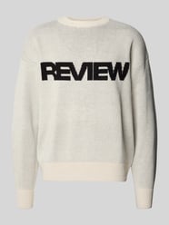 Strickpullover mit Rundhalsausschnitt von REVIEW - 46