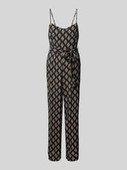 Jumpsuit met strikceintuur, model 'NOVA LIFE VIS KESHI' van Only - 6