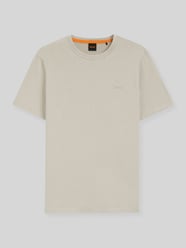 damski t-shirt o kroju regular fit z czystej bawełny model 'TEGOOD' od BOSS Orange - 47
