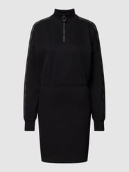 Kleid mit Logo-Stitching Modell 'Navender' von HUGO Schwarz - 1