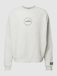 Sweatshirt met labelprint, model 'Voliero' van Ellesse Grijs - 37