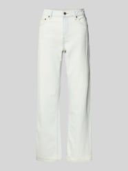 Dżinsy o kroju straight fit z nadrukiem logo od Calvin Klein Jeans - 23